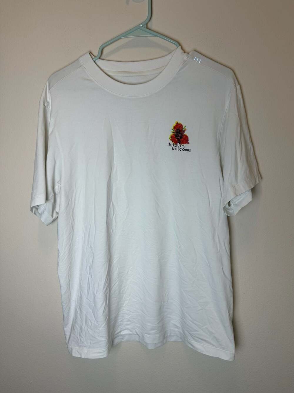 Lululemon Detours Welcome Graphic T-Shirt White